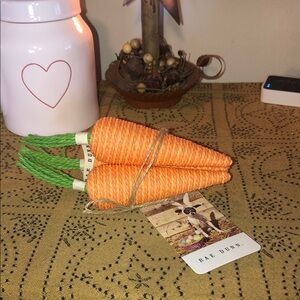 Rae Dunn Carrot Set of 3 Decor (Hard)